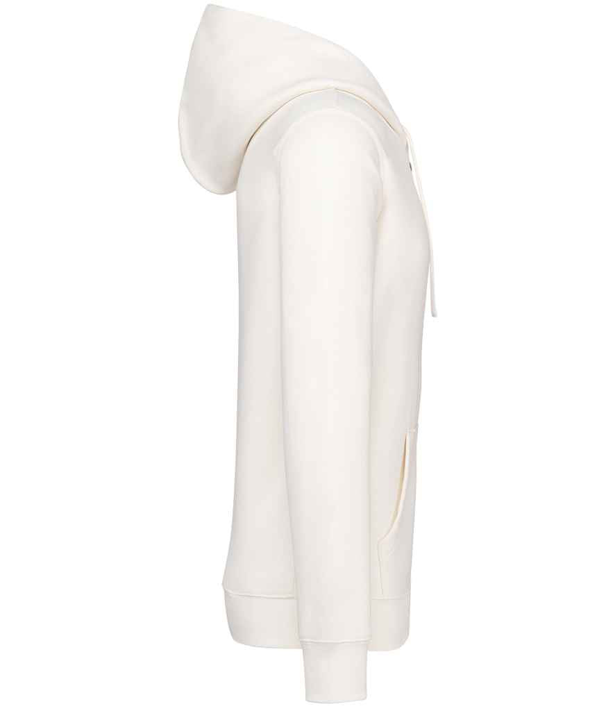 Native Spirit Unisex Relax Fit Hoodie in Ivory, side view