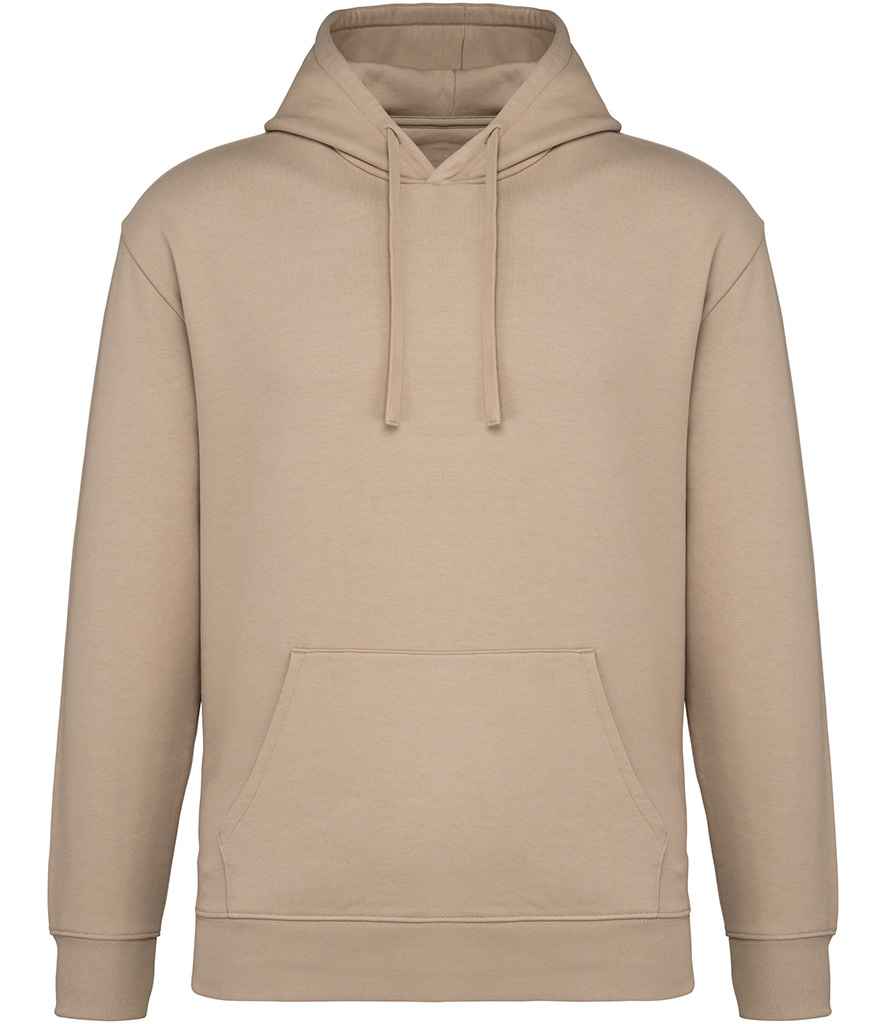 Native Spirit Unisex Relax Fit Hoodie in Wet Sand, front view