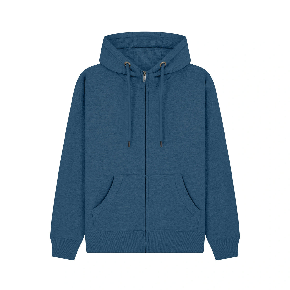 Cotton Ridge W51PF_v2.0 Neptune Ultra Premium Zip Hoodie in Navy Melange