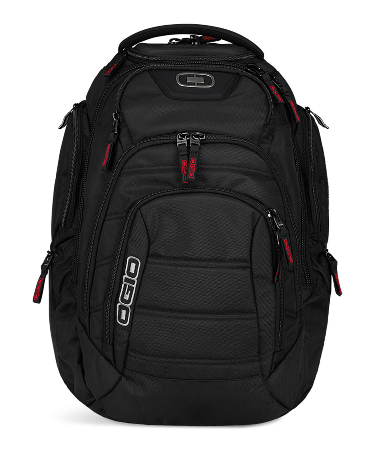 OGIO Renegade backpack in Black, front view