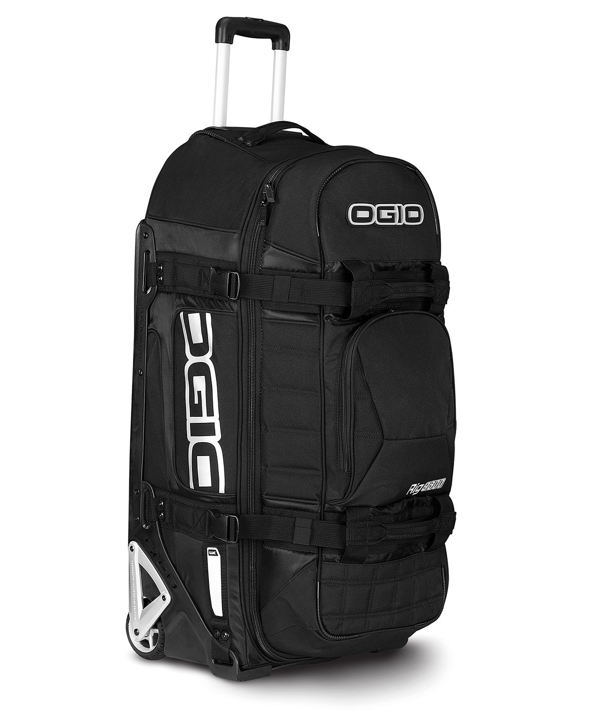 OGIO Rig 9800 gear and travel bag in Black, lifestyle photo