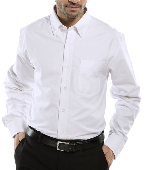 Click Beeswift Oxford Shirt Long Sleeve, main product image