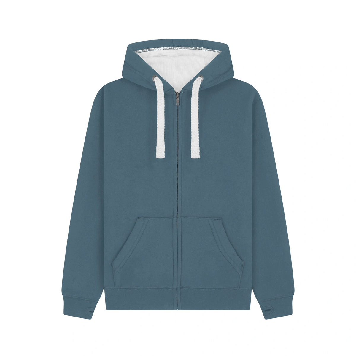 Cotton Ridge W81PF Comet Ultra Premium Zip Hoodie in Ocean Blue
