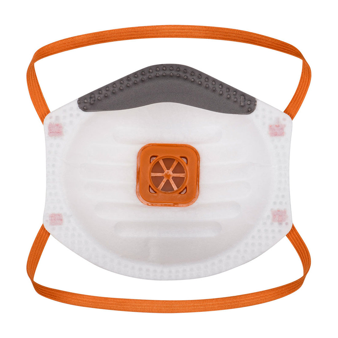 Portwest P101 FFP1 Valved Respirator (Pk10) in White, back view