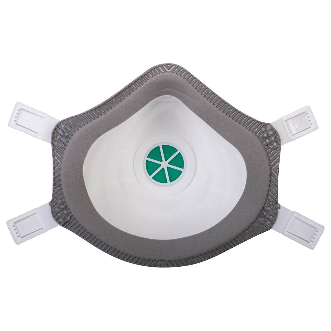 Portwest P305 FFP3 Premium Dolomite Respirator (Pk5) in White, back view