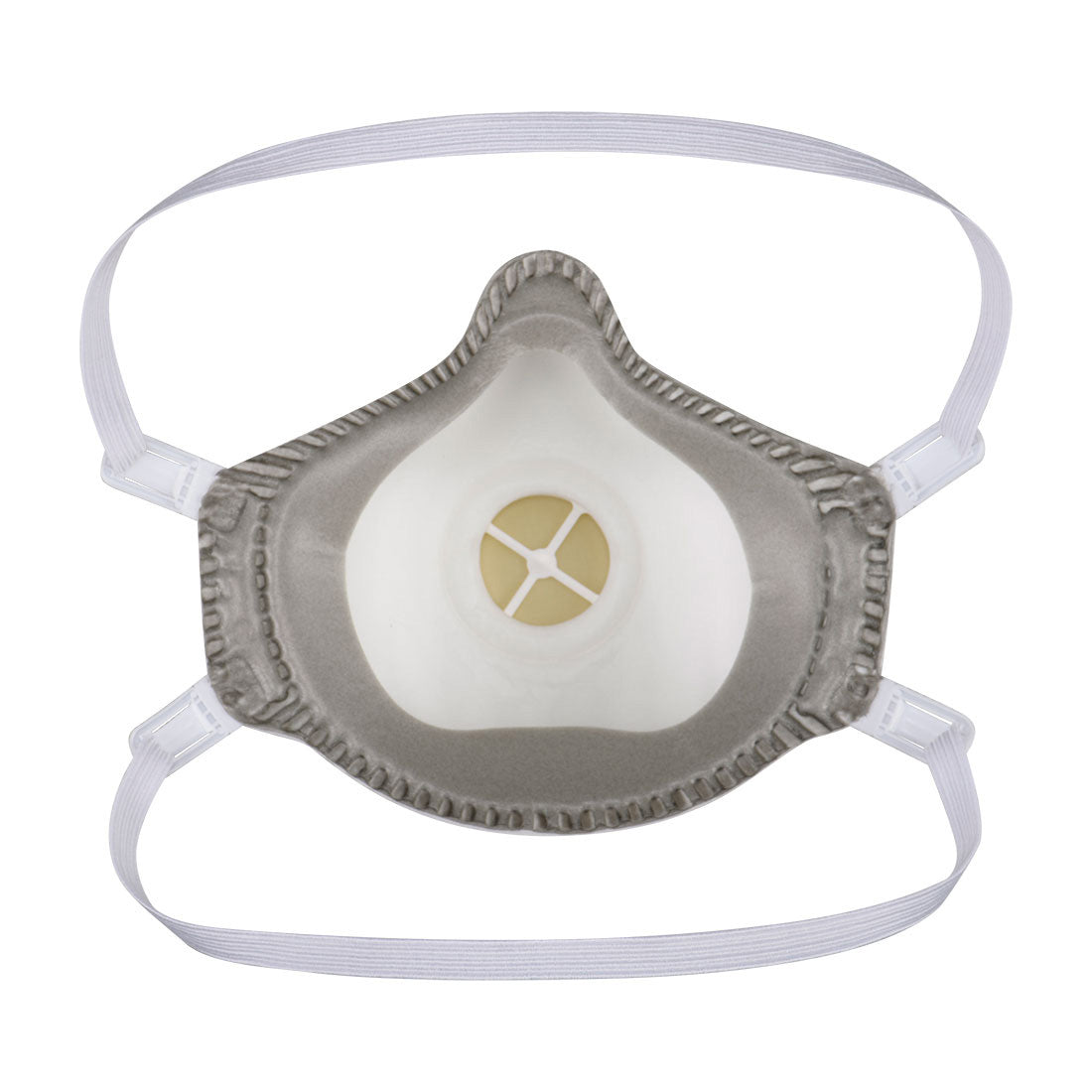 Portwest P307 FFP3 Ultimate Reusable Compact Respirator (Pk5) in White, back view