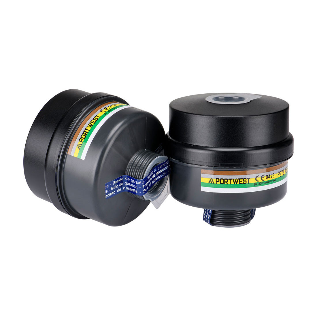 Portwest ABEK2P3 Combination Filter Universal Thread in Black, main product image