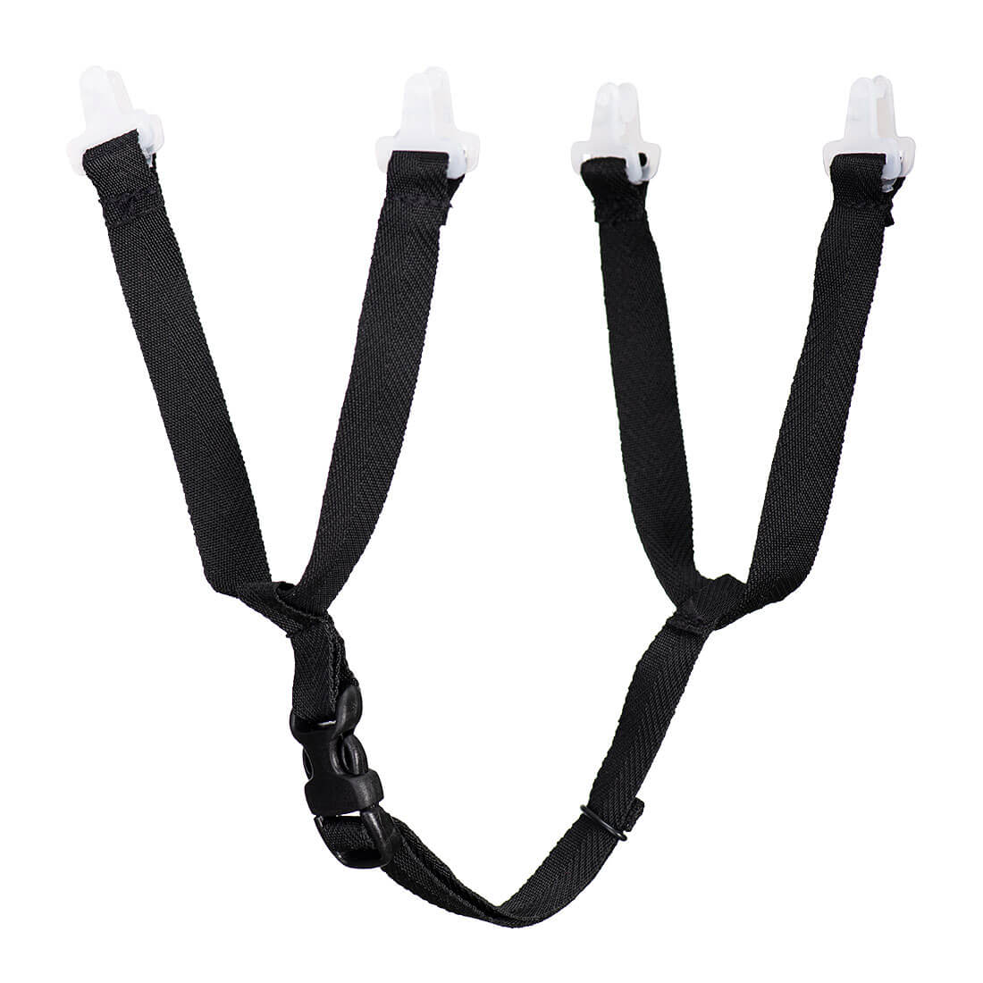 Portwest Chin Strap 4 Work Safe in Black, main product image