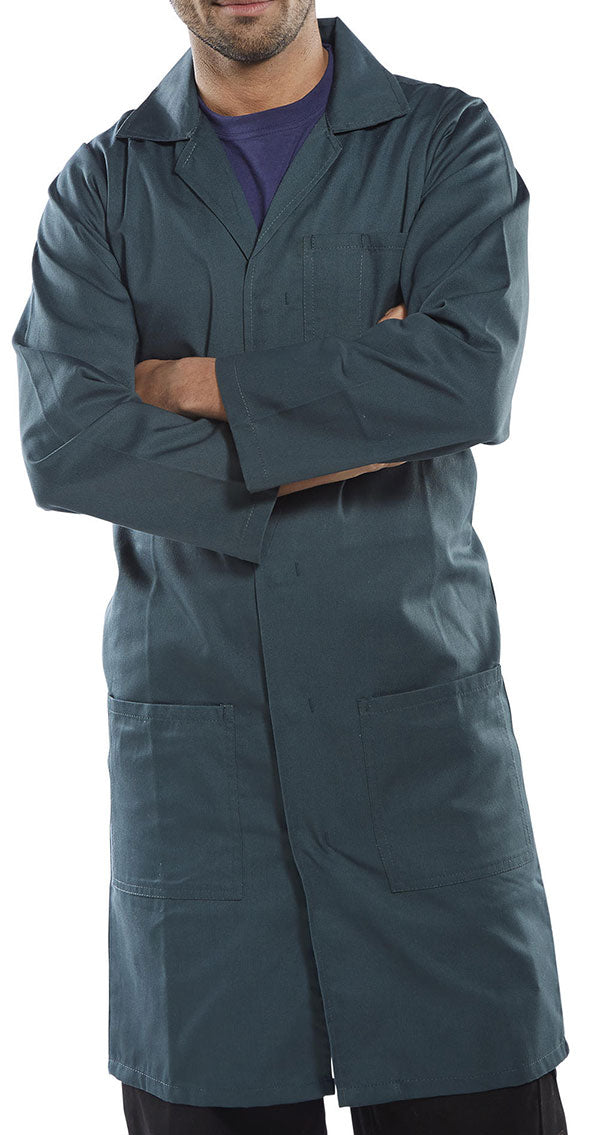 Click Beeswift Poly Cotton Warehouse Coat, image 3