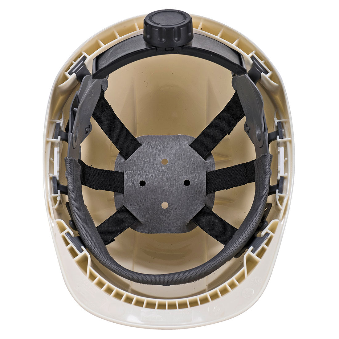 Portwest PG54 Endurance Glowtex Helmet in White, back view