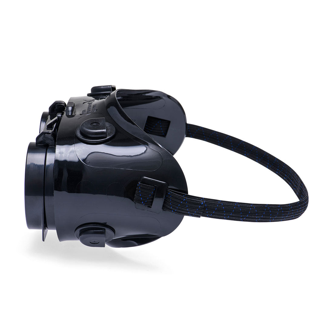 Portwest PG90 Gas Welding Goggles in Bottle Green, back view