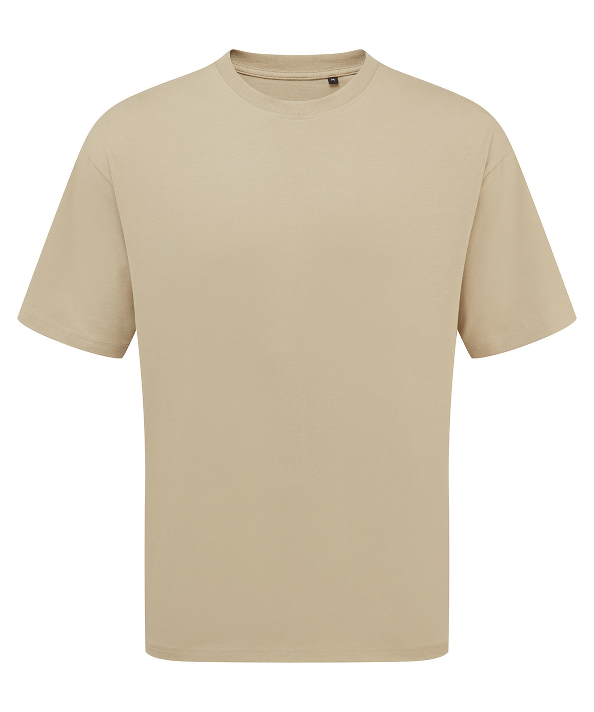 Premier ‘Utility 2.0’ oversized t-shirt in Khaki, front view
