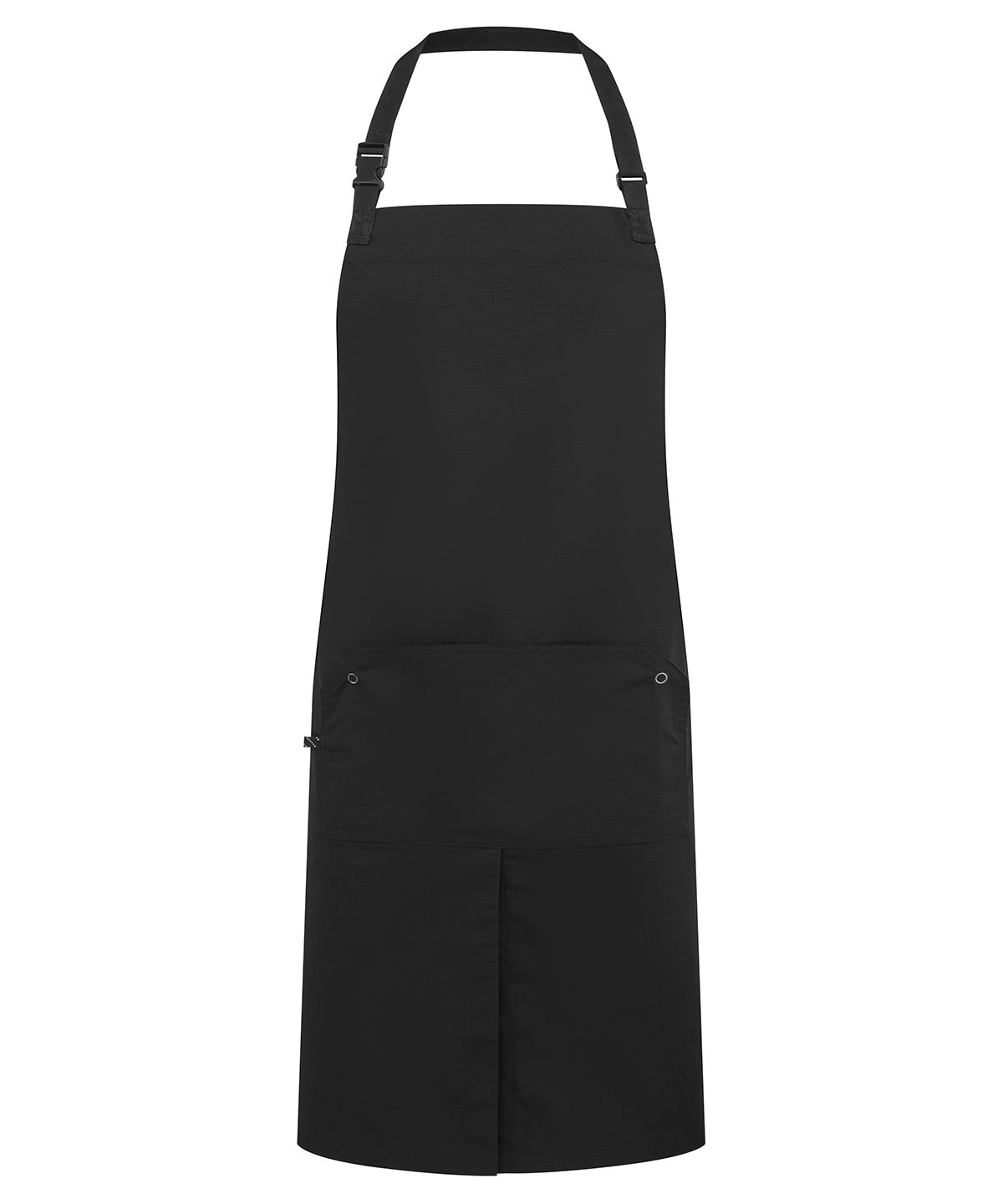 Premier ‘Utility 2.0’ ripstop apron in Black, front view