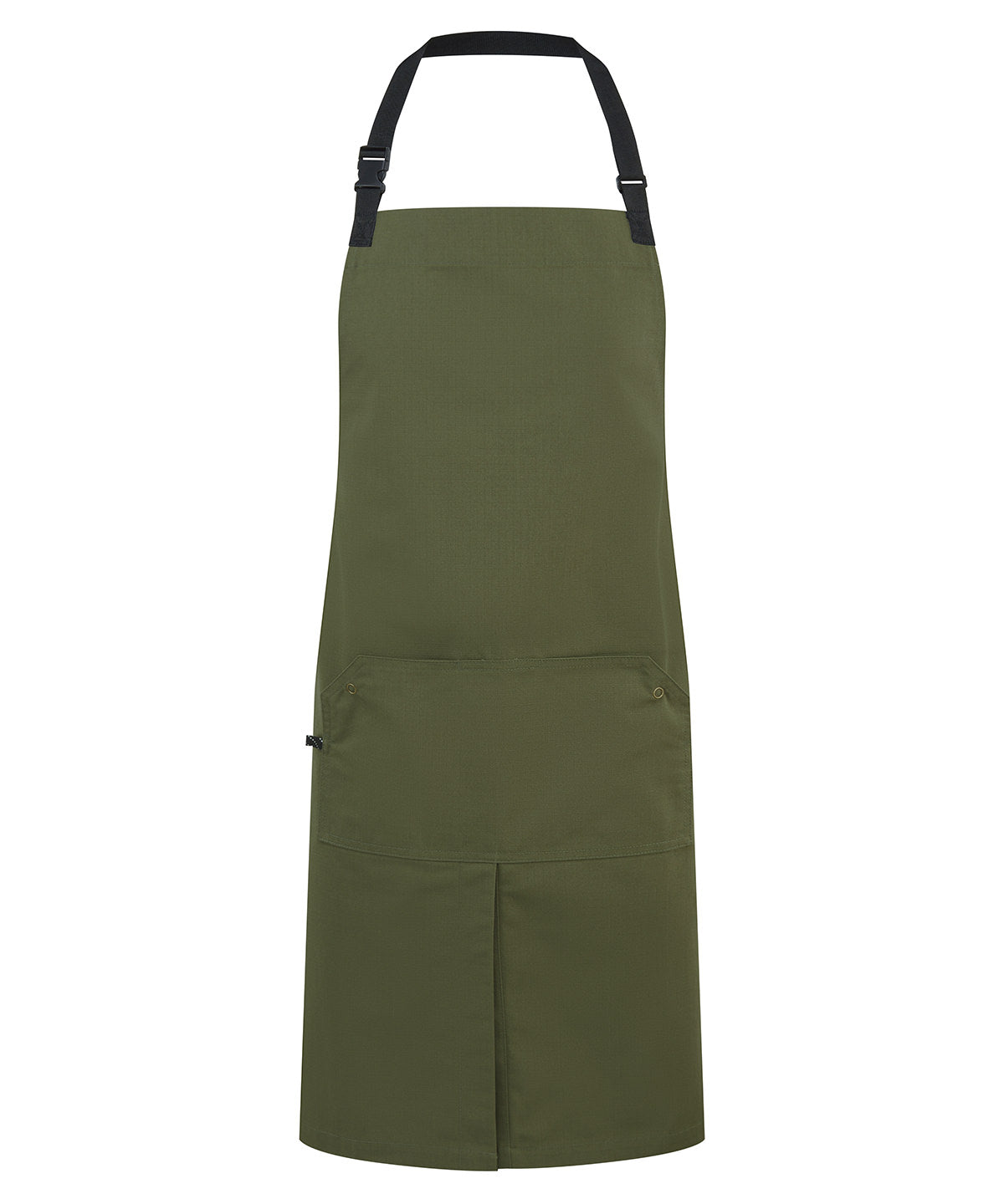 Premier ‘Utility 2.0’ ripstop apron in Olive, front view