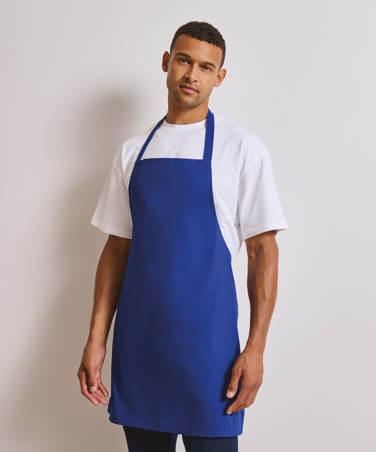 Premier Essential bib apron, lifestyle photo