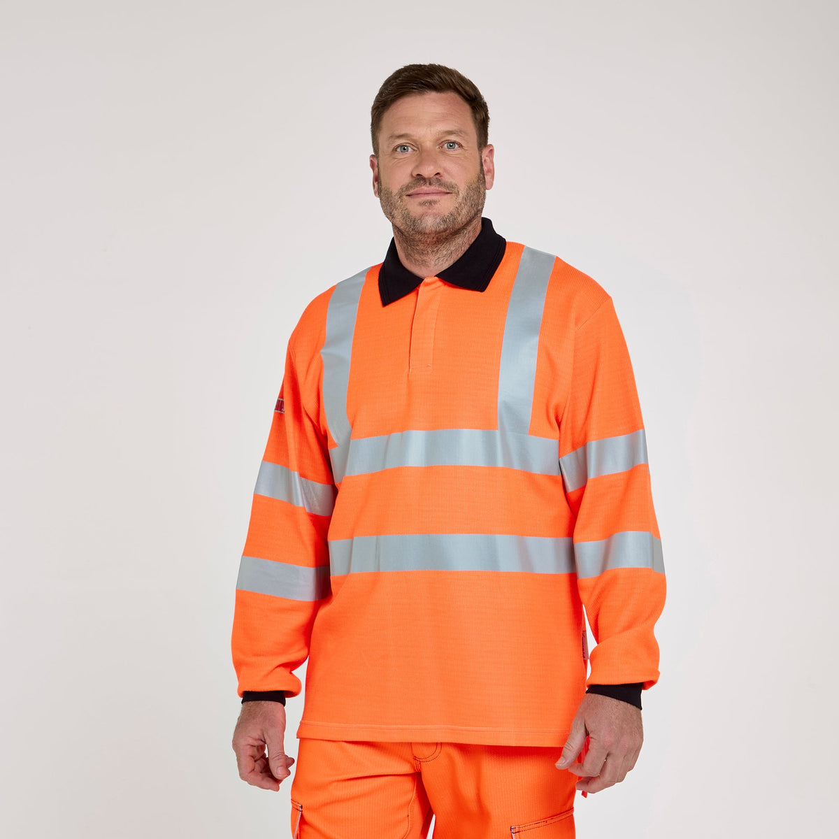 Pulsar Electric ARC Polo Shirt Orange, main product image