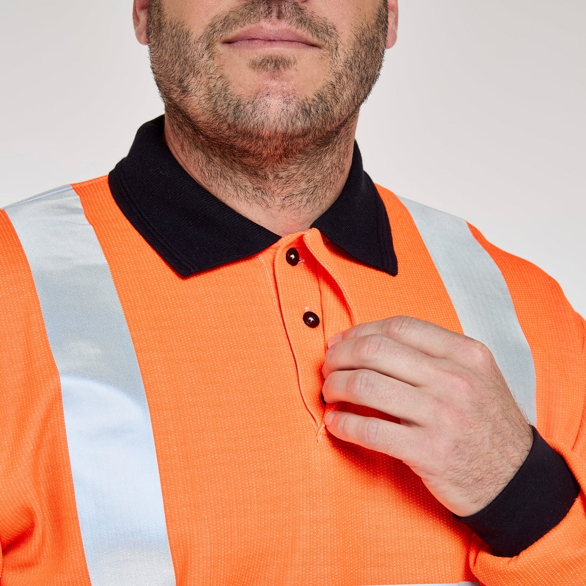 Pulsar Electric ARC Polo Shirt Orange, image 4