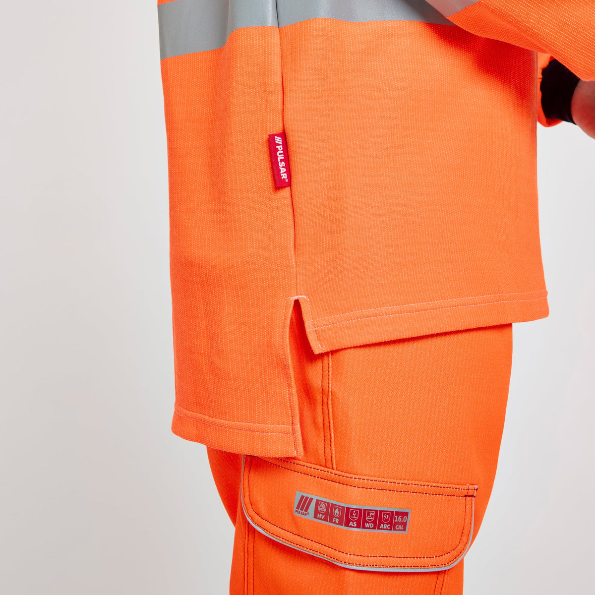 Pulsar Electric ARC Polo Shirt Orange, image 5