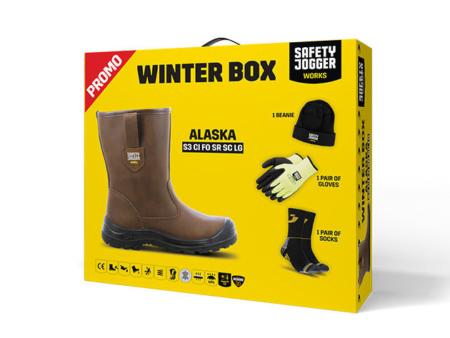 Safety Jogger Winterbox Alaska - Brown