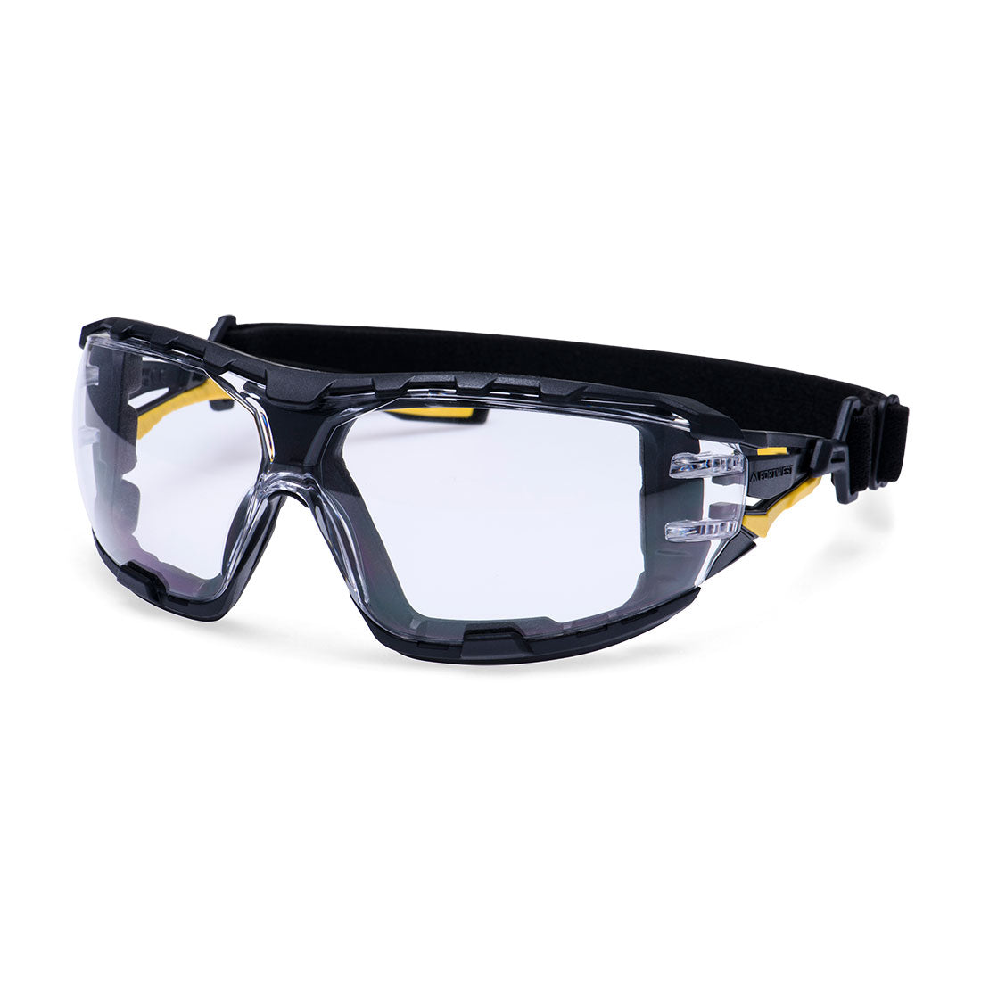 Portwest Impervious Tech Safety Glasses in Clear, main product image