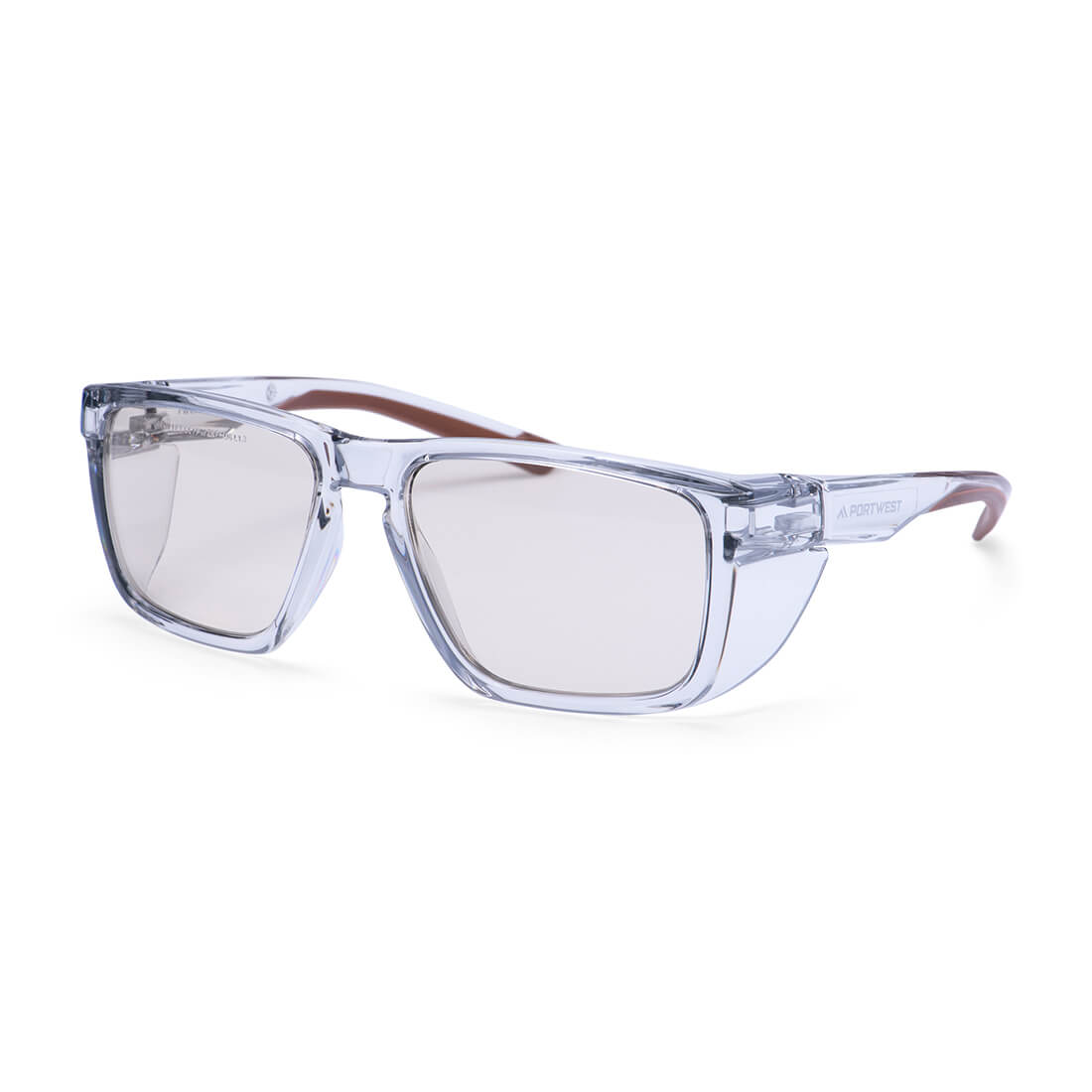 Portwest Side Shields Safety Glasses, main product image