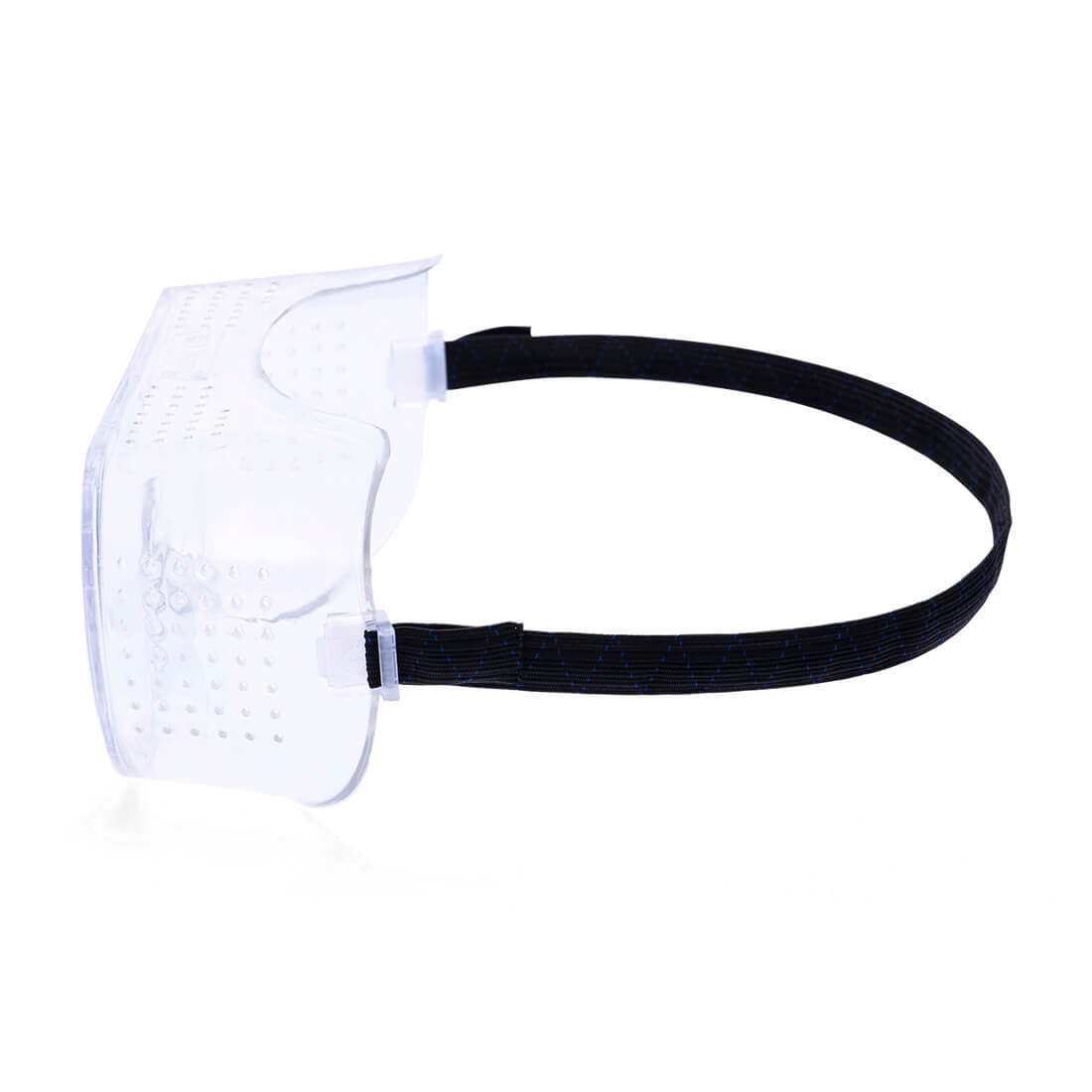 Portwest PW20 Direct Vent Goggles in Clear, back view