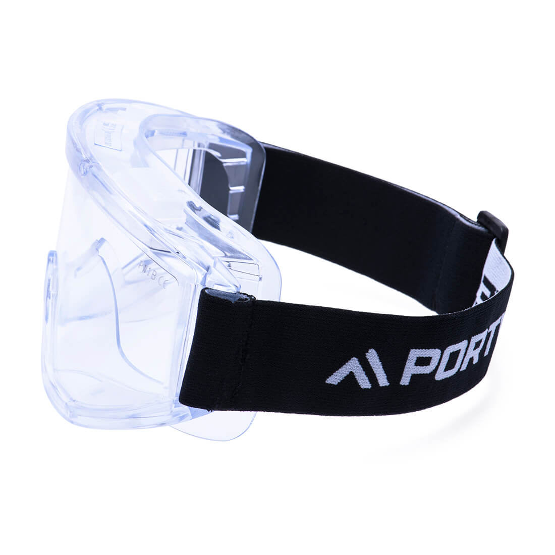 Portwest PW22 Challenger Goggles in Clear, back view