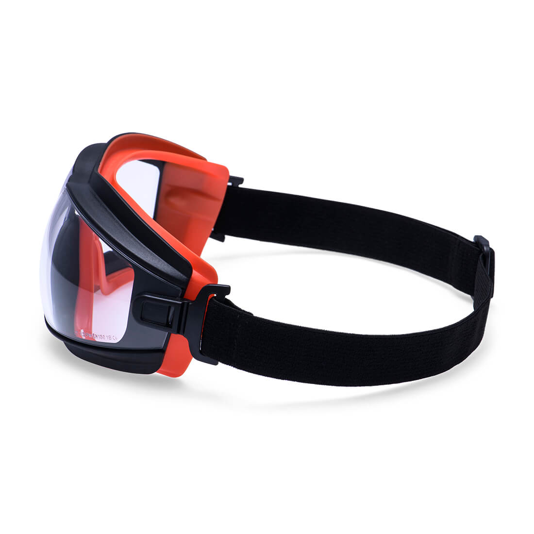 Portwest PW26 Slim Safety Goggles in Clear, back view