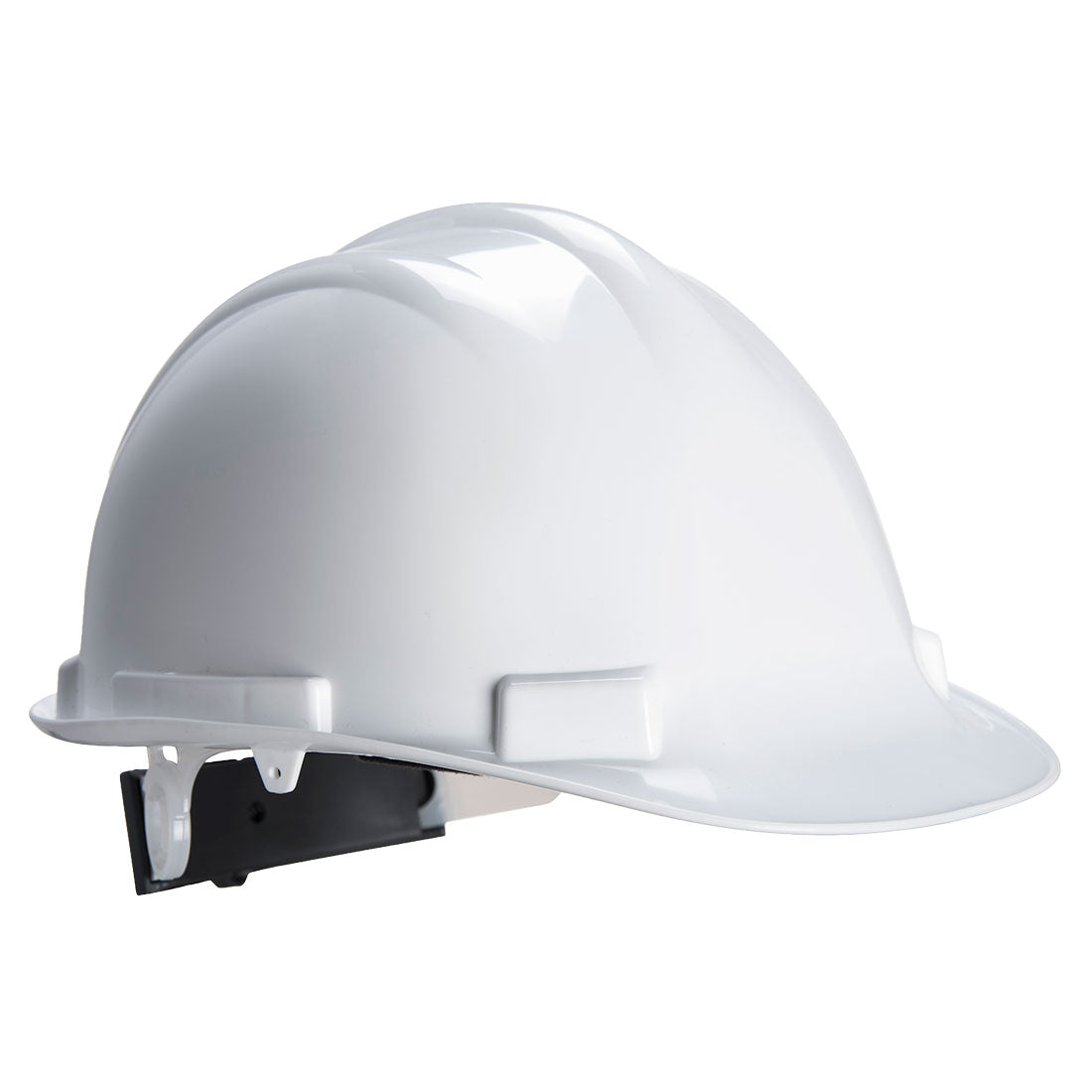 Uneek x5 Polo + x2 Hi-Vis Vest + Helmet + Gloves Pack - Portwest PW50 Expertbase Safety Helmet front