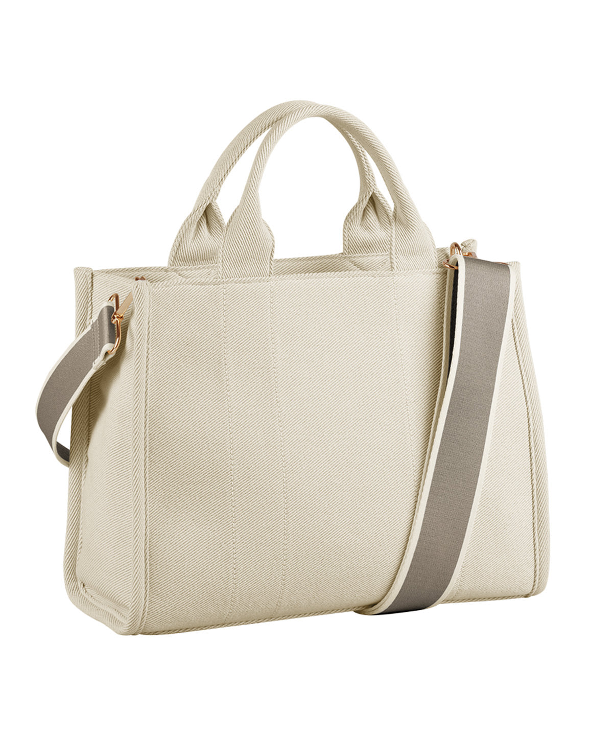 Quadra Puerto medium tote in Natural, front view