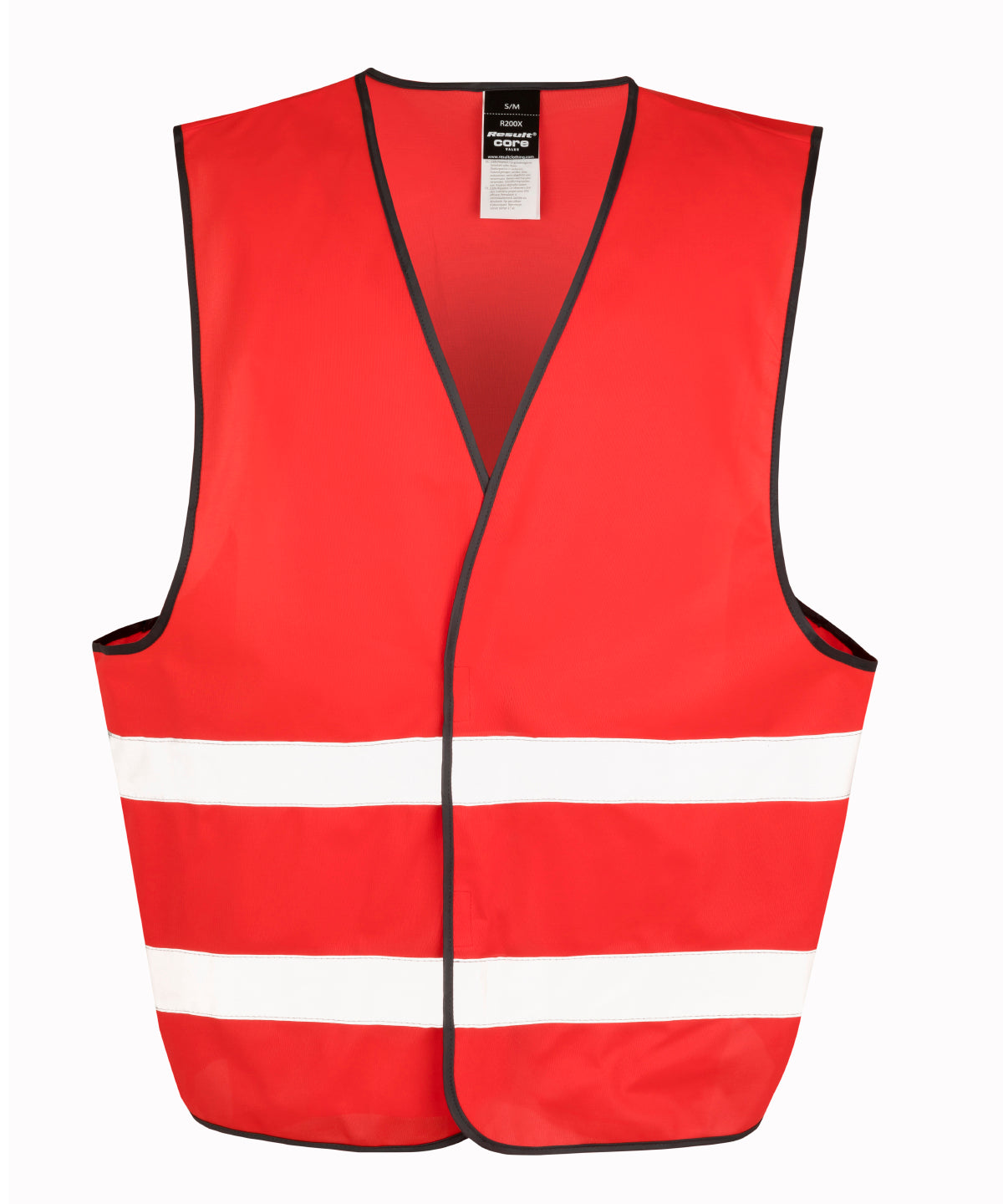 Result Core Hi-vis vest in Red, front view