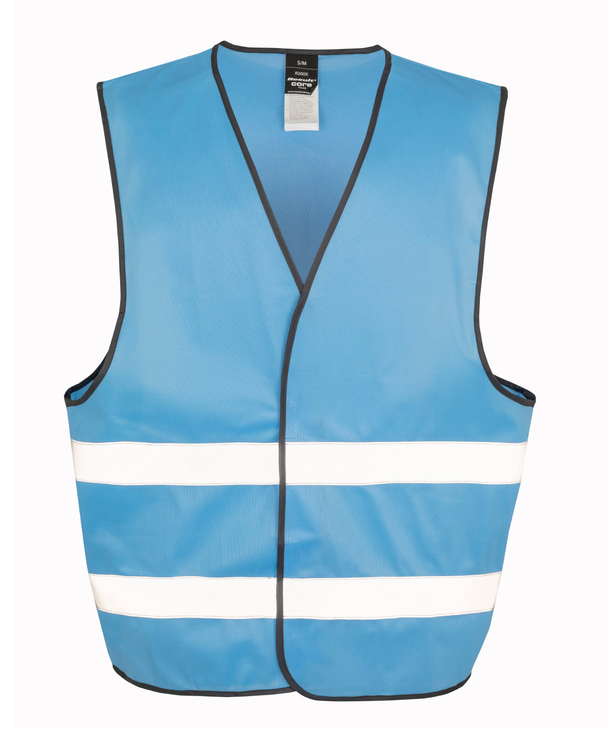 Result Core Hi-vis vest in Sky Blue, front view