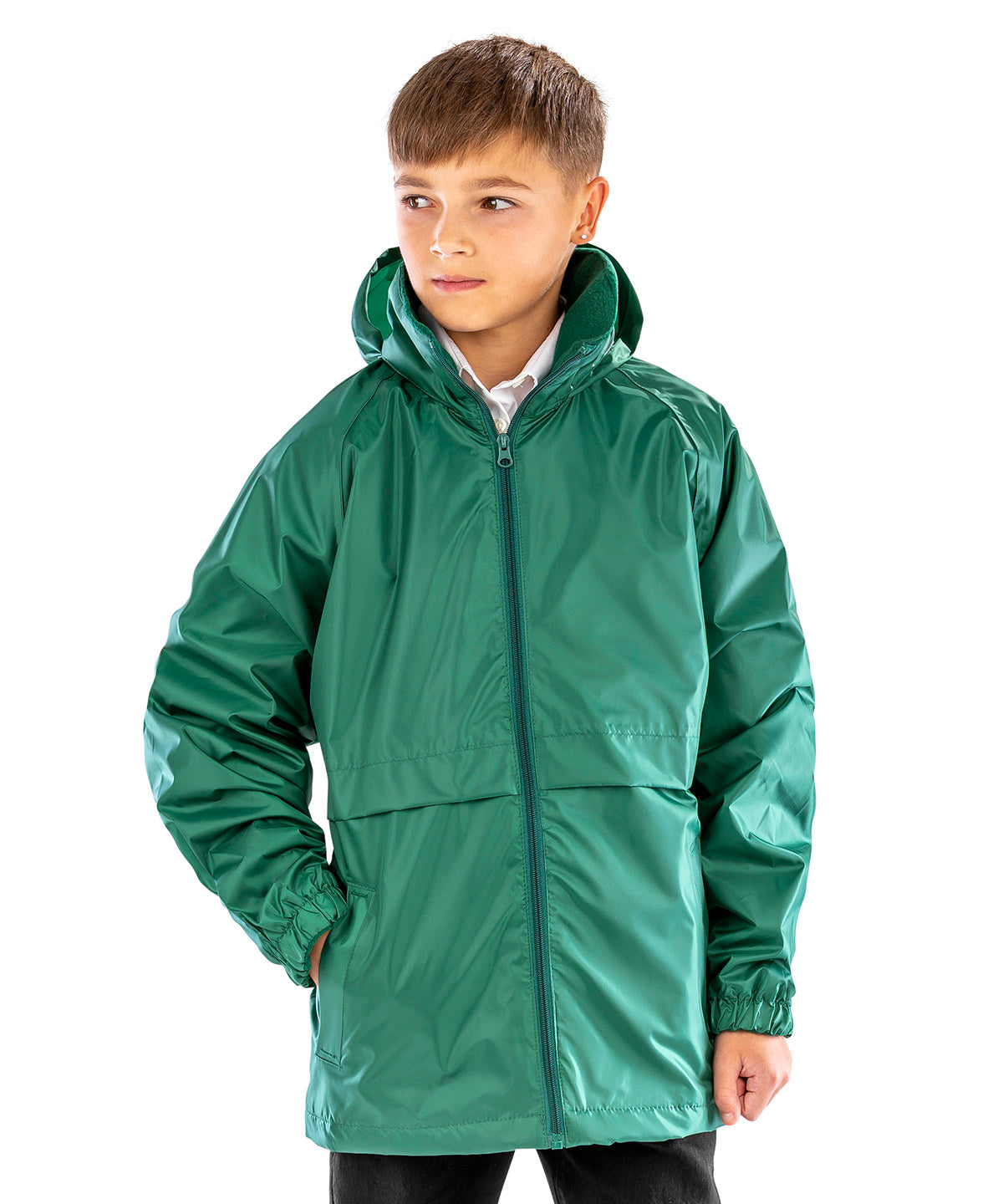 Result Core Junior microfleece lined jacket, lifestyle photo
