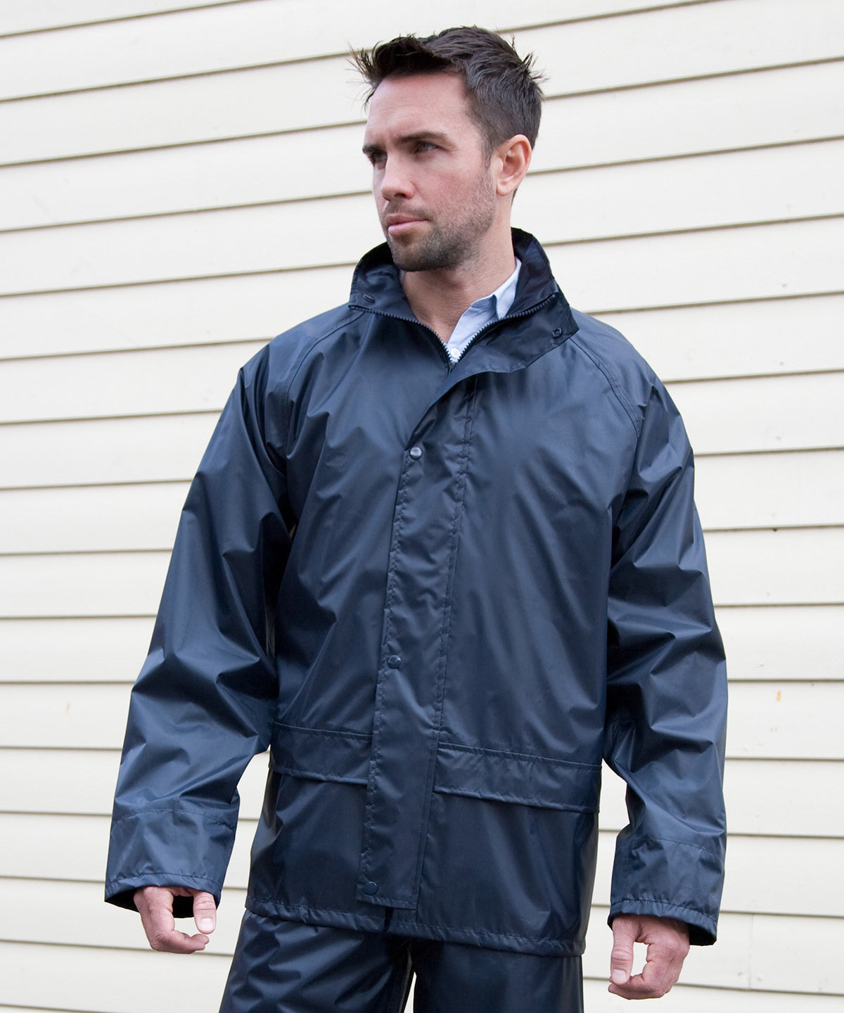 Result Core Rain jacket, lifestyle photo