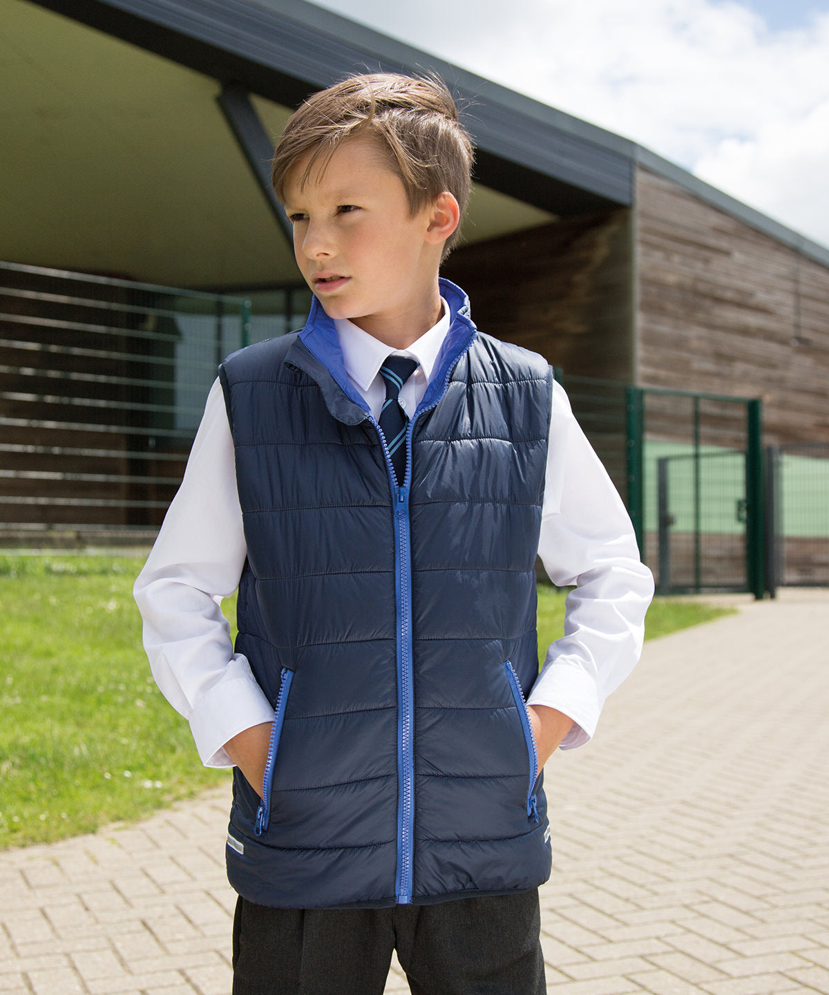 Result Core Junior bodywarmer, lifestyle photo