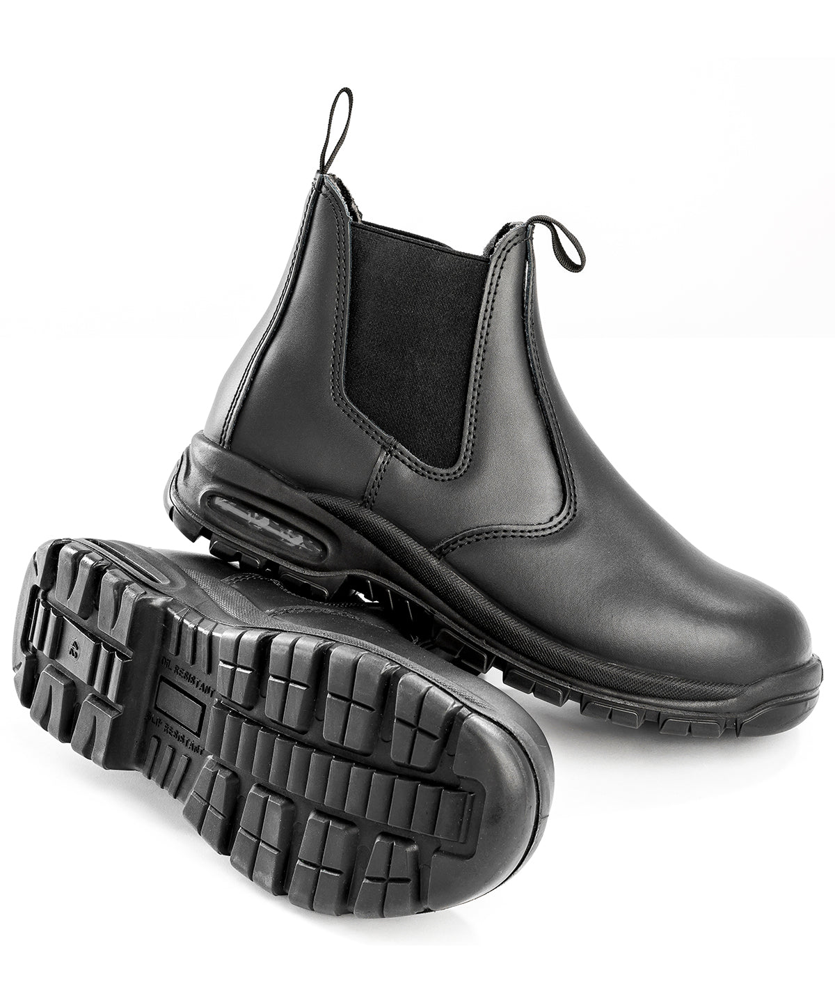 Result Workguard Kane safety dealer boot in Black, lifestyle photo