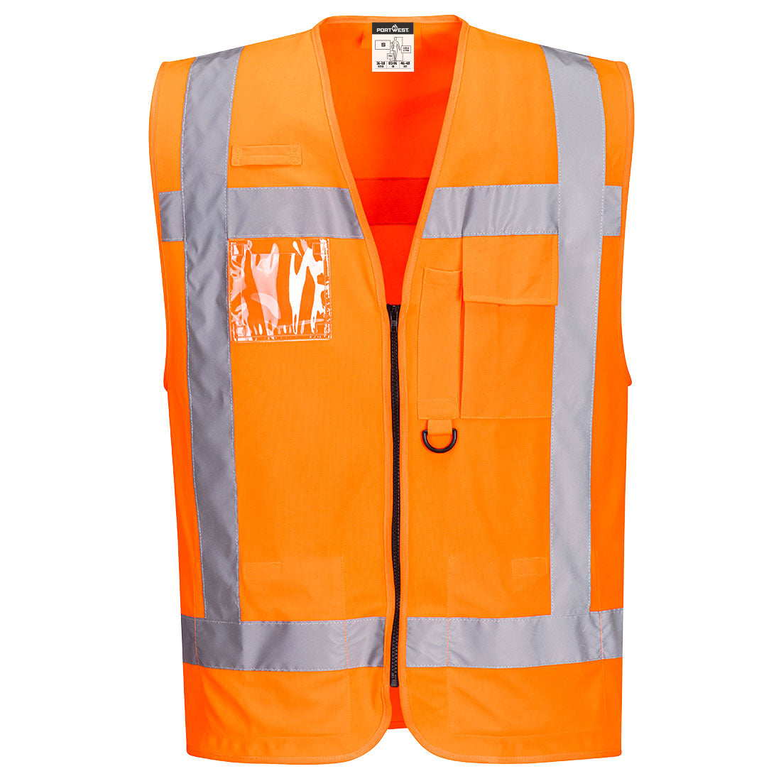 Portwest RWS Hi-Vis Executive Vest in Orange, main product image