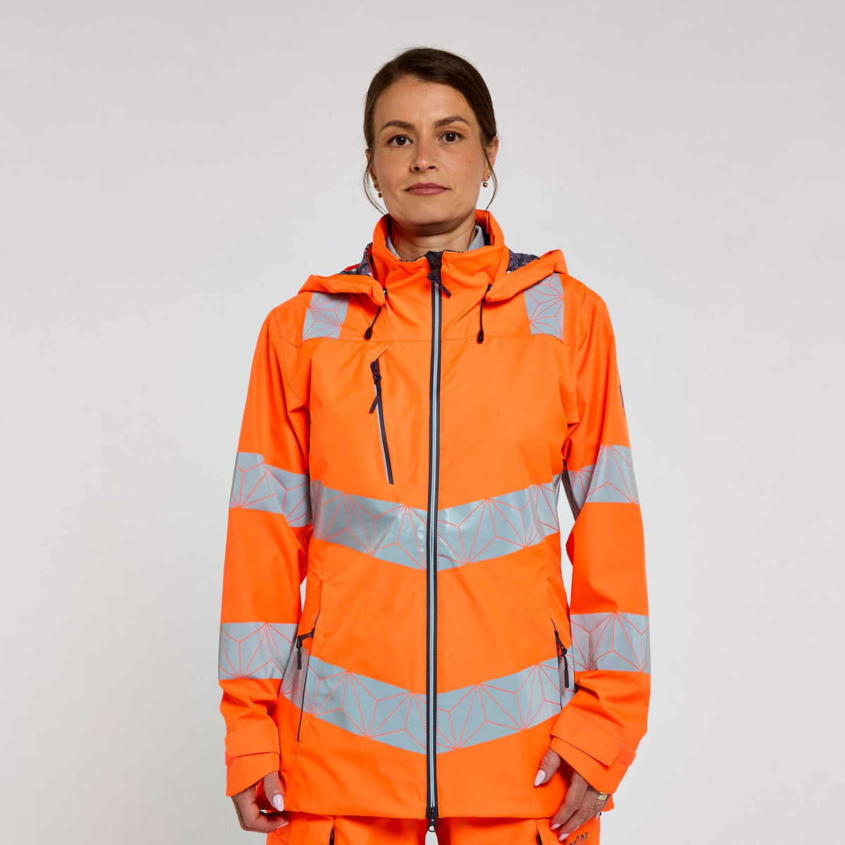 Pulsar Women's Shell Jacket Orange REACT, main product image