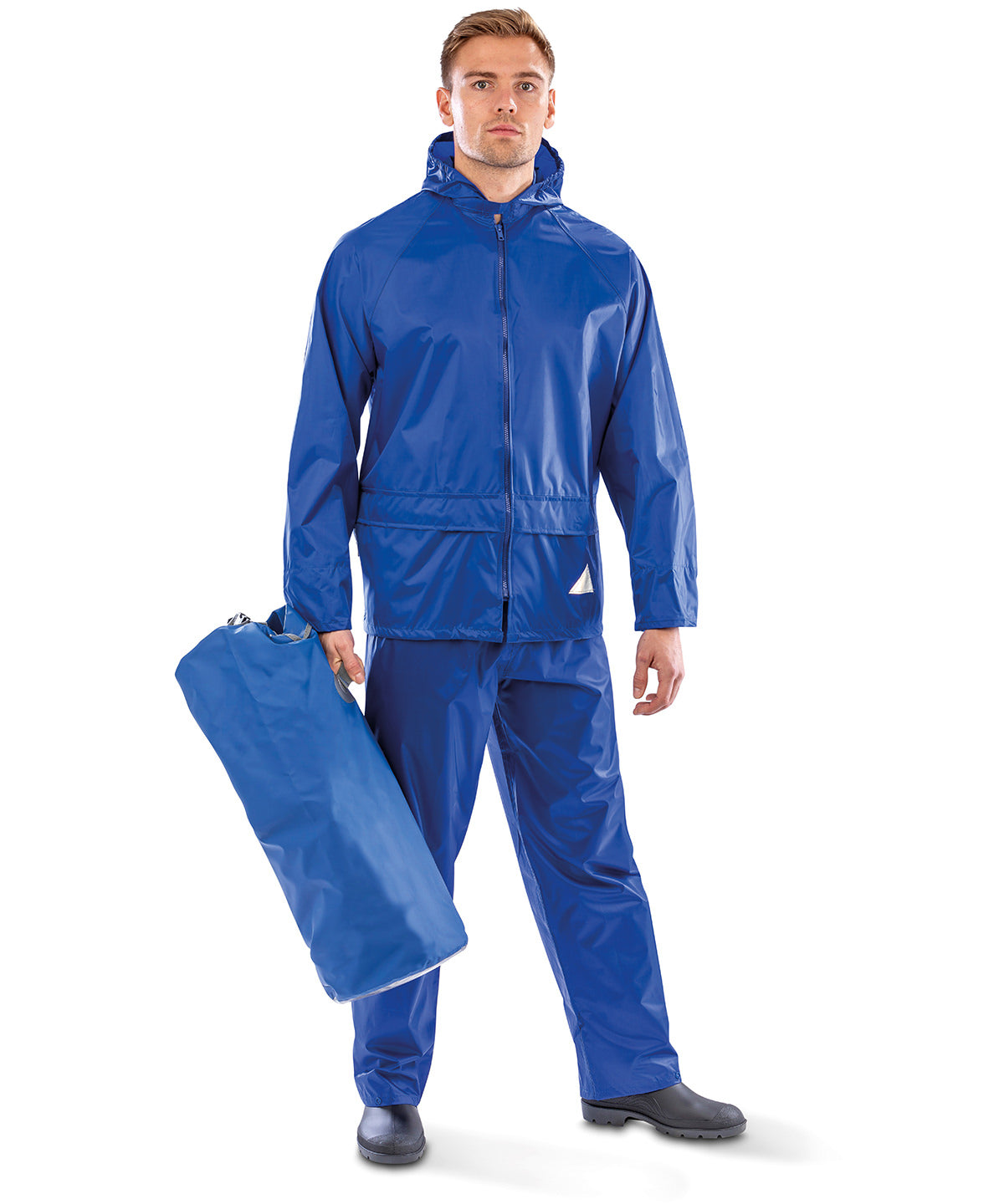 Result Waterproof jacket and trouser set, lifestyle photo