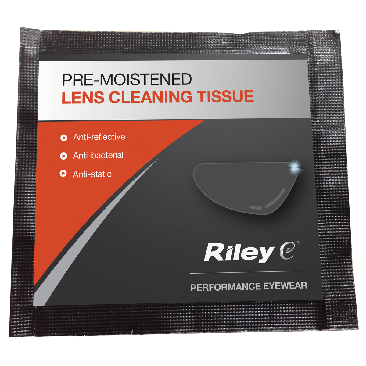 Riley Vivid 500 Moist Lens Wipes