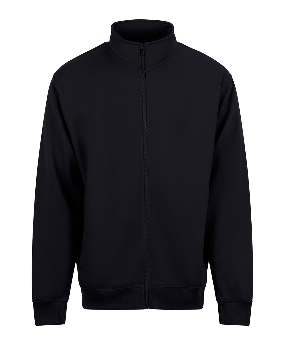 ProRTX Pro full-zip sweatshirt in Black, front view