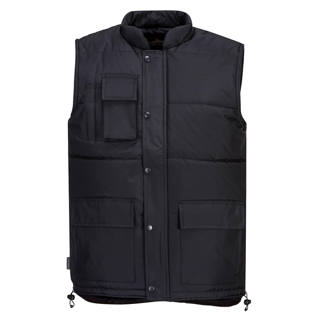 Portwest Classic Bodywarmer in Black, main product image