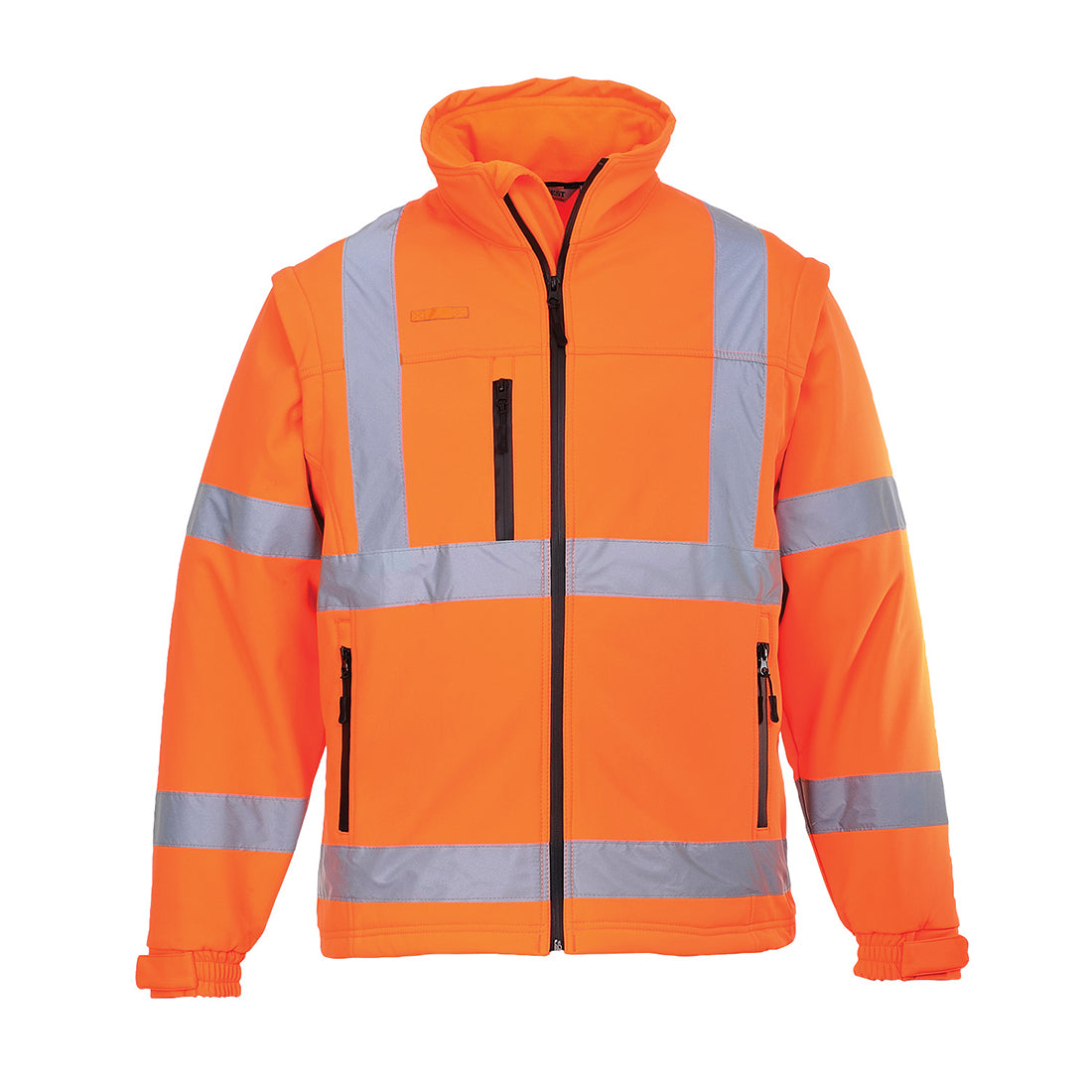 Portwest Hi-Vis 2-in-1 Softshell in Orange, main product image