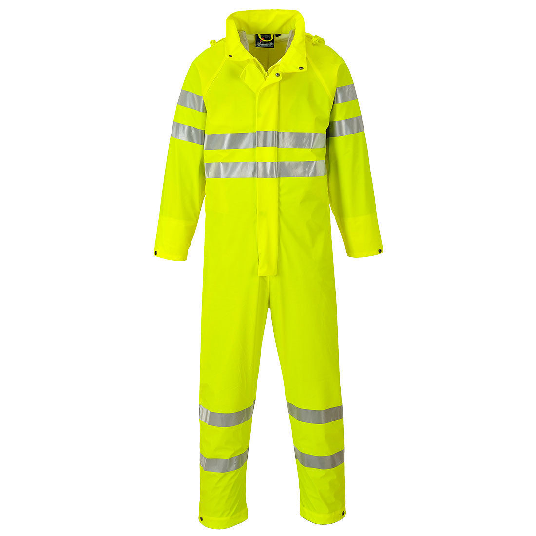 Portwest Sealtex Ultra Hi-Vis Rain Coverall in Yellow, image 2