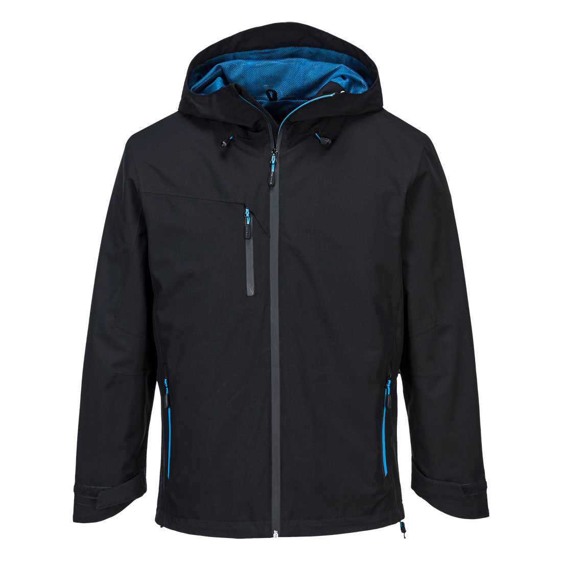 Portwest KX3 Rain Jacket in Black, main product image