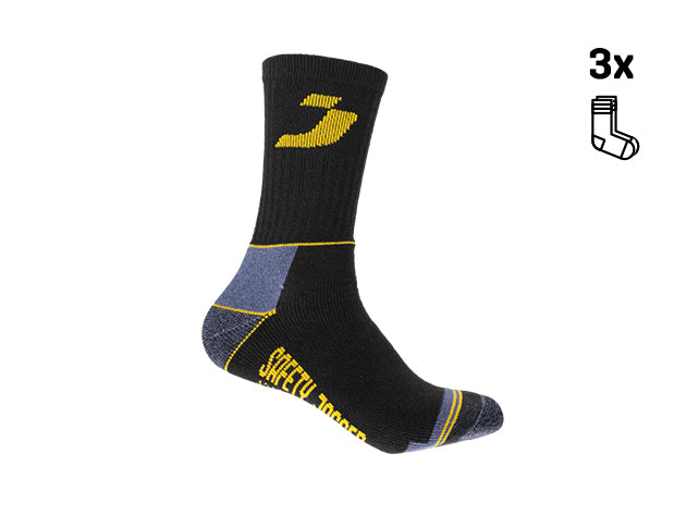 Safety Jogger SJ Sock 3-Pack - Black