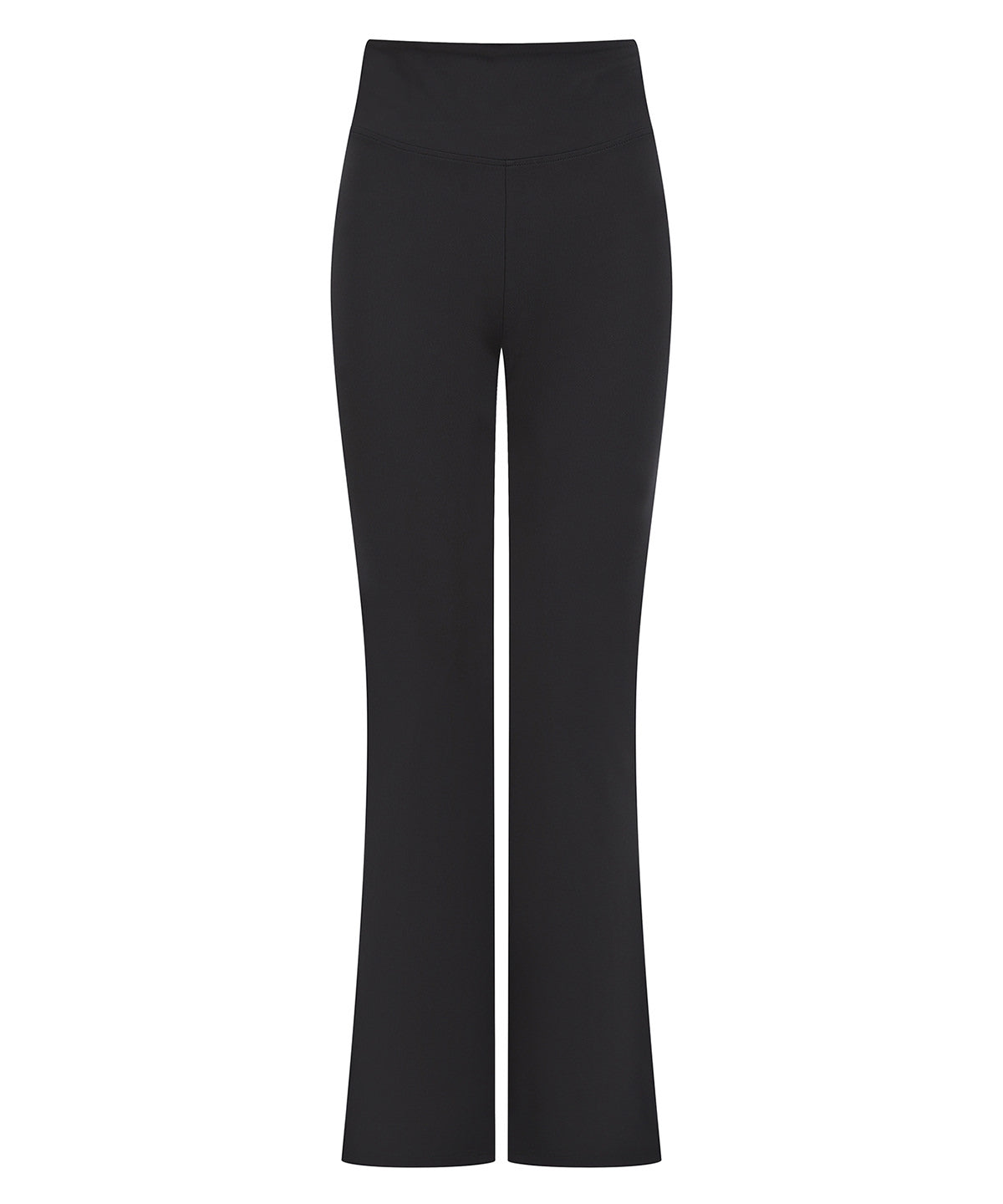 SF Women’s flared leggings in Black, front view