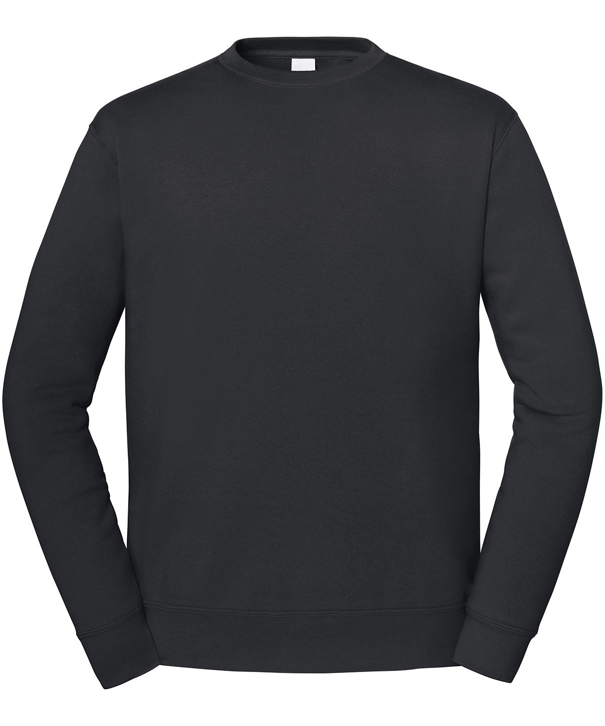 Fruit of the Loom Iconic premium set-in sweat in Light Graphite, front view