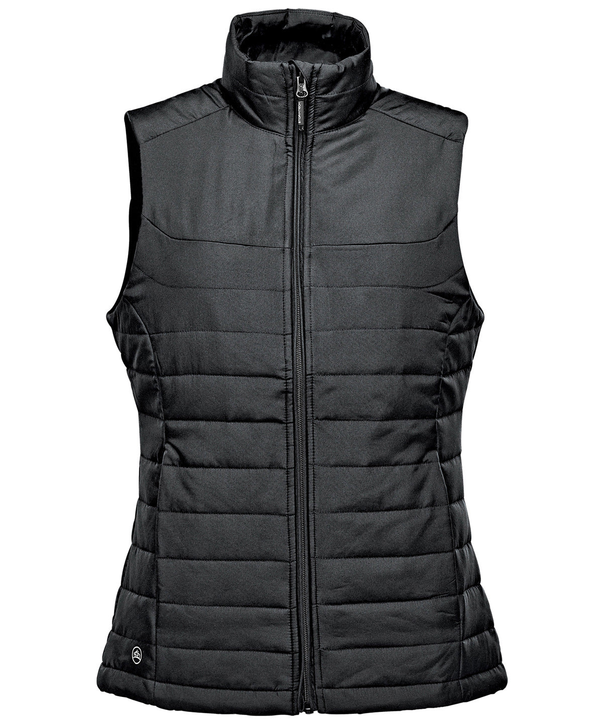 Stormtech Women's Nautilus quilted bodywarmer, lifestyle photo
