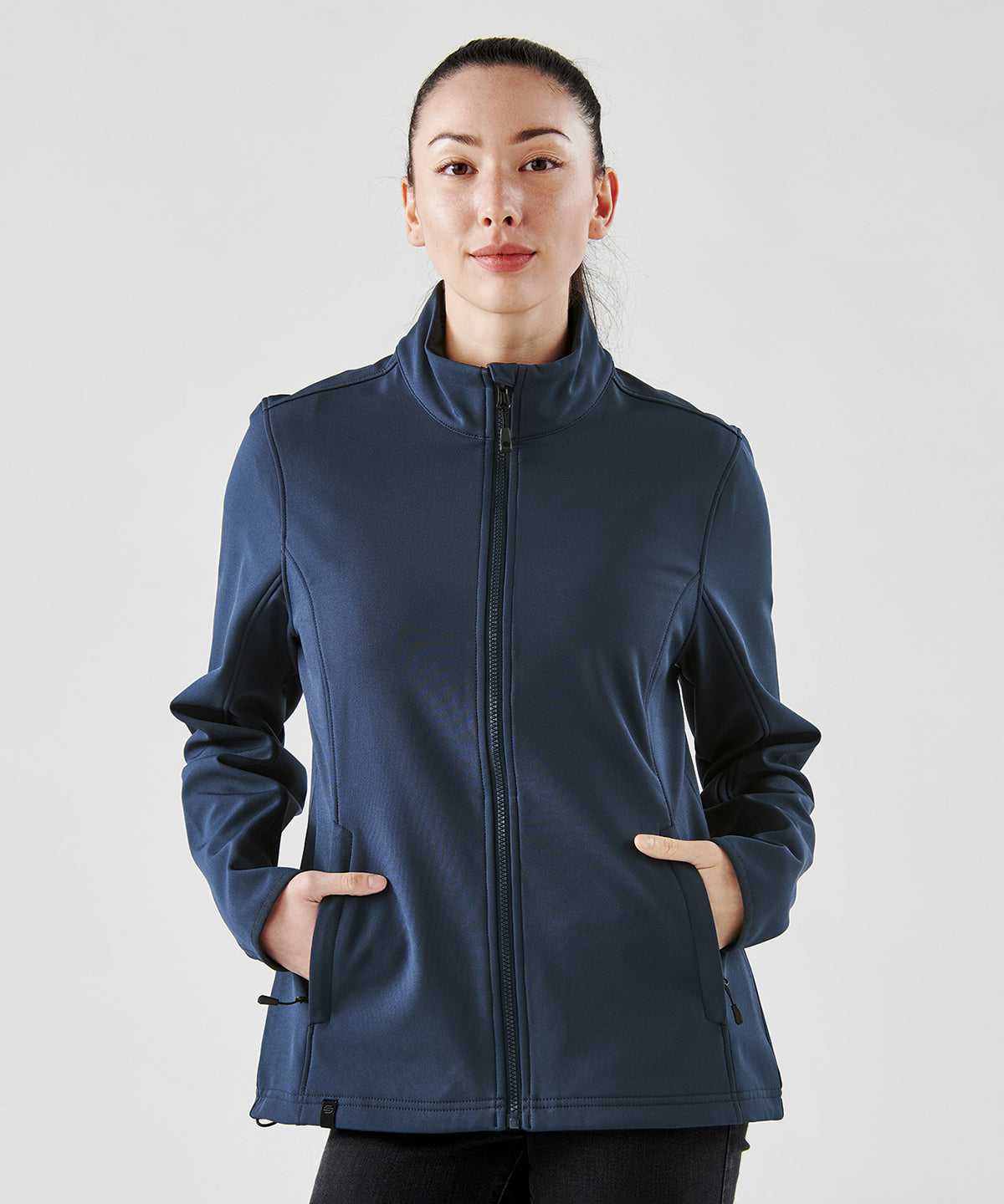 Stormtech Women’s Narvik softshell, lifestyle photo
